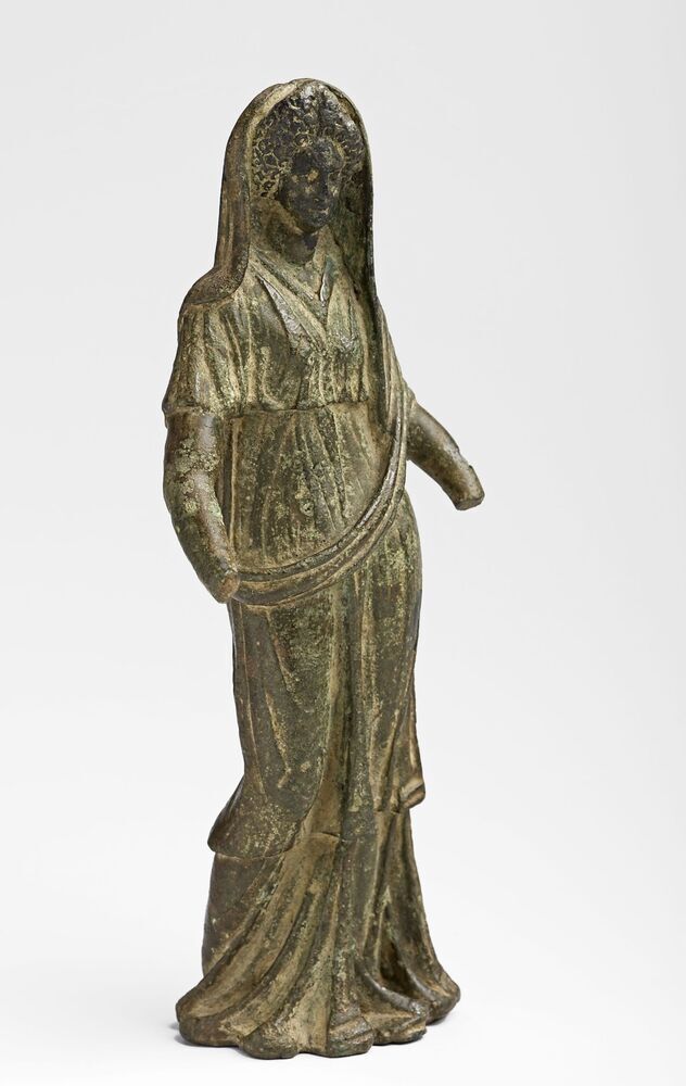 Juno in de gedaante van keizerin Domitia (Krangeweer)